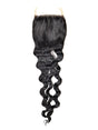 Brazilian Loose Wave 4x4 Transparent Closure