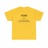 Fear Kills More Dreams