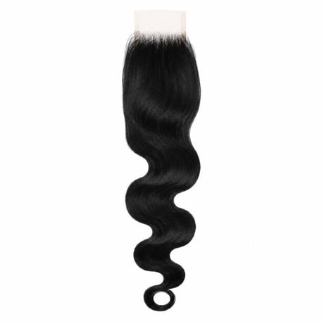 Jet Black Body Wave 2x6 HD Lace Closure