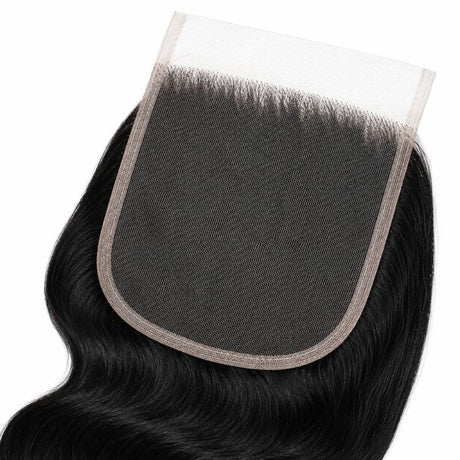 Jet Black Body Wave 5x5 HD Lace Closure