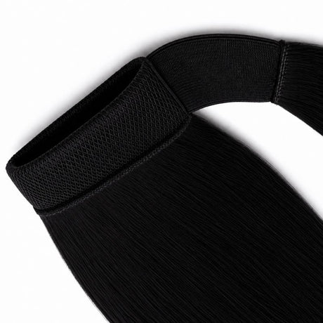 Jet Black Ponytail