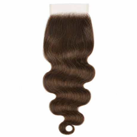 Medium Brown Body Wave 5x5 HD Lace Closure