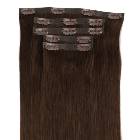 Dark Brown Seamless Clip-ins