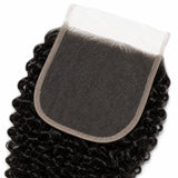 Jerry Curl 4x4 Transparent Lace Closure