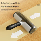 Dog And Cat Pet Grooming Brush With A Cleaning Roller For Removing Fur